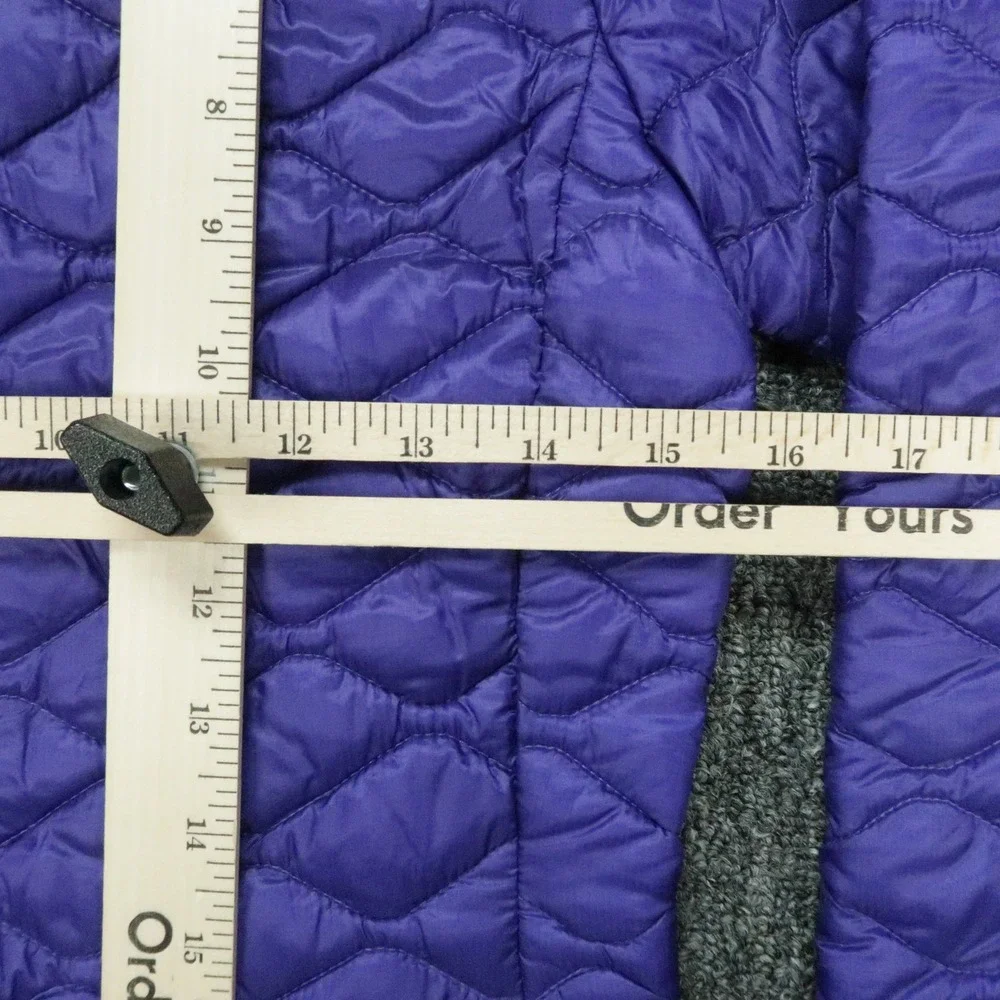 The North Face Jacket Womens XS Deep Blue ThermoBall Full Zip Quilted Puffer